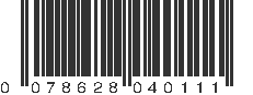 UPC 078628040111