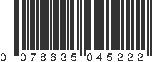 UPC 078635045222