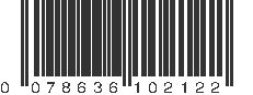 UPC 078636102122