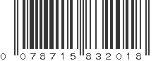 UPC 078715832018