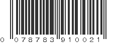 UPC 078783910021