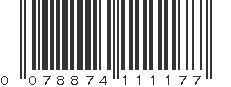 UPC 078874111177