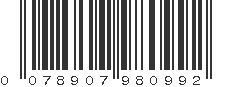 UPC 078907980992