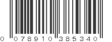 UPC 078910385340