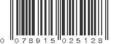 UPC 078915025128