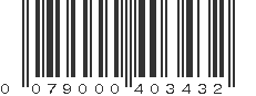 UPC 079000403432