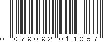 UPC 079092014387