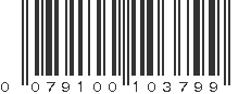 UPC 079100103799