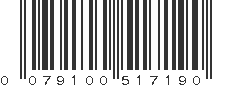 UPC 079100517190