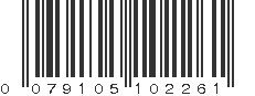 UPC 079105102261