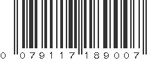 UPC 079117189007