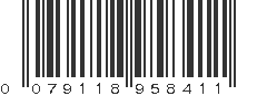 UPC 079118958411