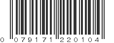 UPC 079171220104