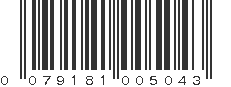 UPC 079181005043