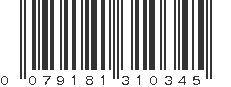 UPC 079181310345