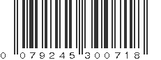 UPC 079245300718