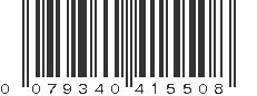 UPC 079340415508