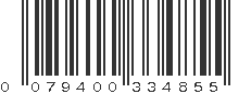 UPC 079400334855