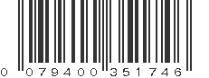 UPC 079400351746