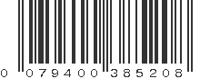 UPC 079400385208