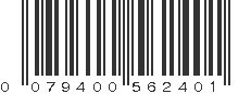 UPC 079400562401