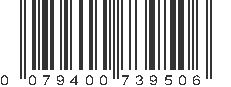 UPC 079400739506