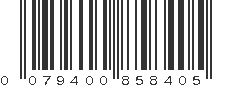 UPC 079400858405