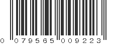 UPC 079565009223