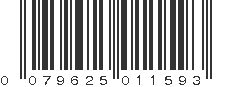 UPC 079625011593