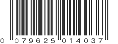 UPC 079625014037