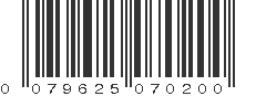 UPC 079625070200