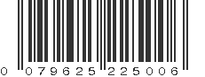 UPC 079625225006