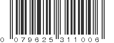 UPC 079625311006