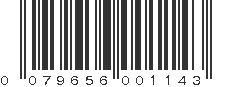 UPC 079656001143