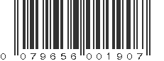 UPC 079656001907