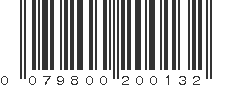 UPC 079800200132