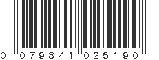 UPC 079841025190