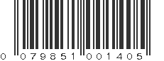 UPC 079851001405