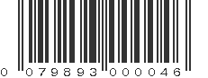 UPC 079893000046