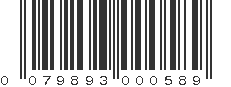 UPC 079893000589