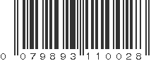 UPC 079893110028