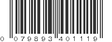 UPC 079893401119