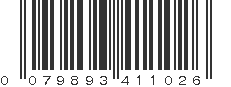 UPC 079893411026