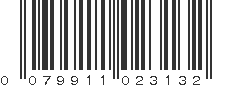 UPC 079911023132