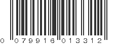 UPC 079916013312