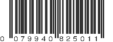 UPC 079940825011