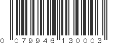 UPC 079946130003