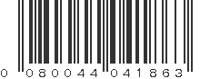 UPC 080044041863