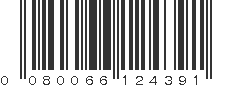 UPC 080066124391