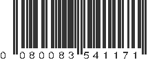 UPC 080083541171